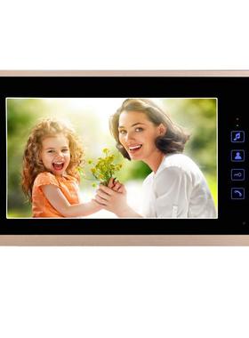 家用别10彩墅色高清对可视讲门铃10寸80PPLF有线楼宇智能门禁系统