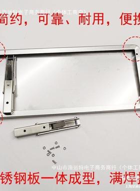 304thfg$*&u不锈钢活收纳叠桌折家用厨简易餐桌动房学习办公桌墙