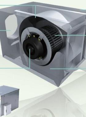 京绿岛风N换edfn轻音o管道气扇DPT10-12DPT10-12B管道排风机北抽