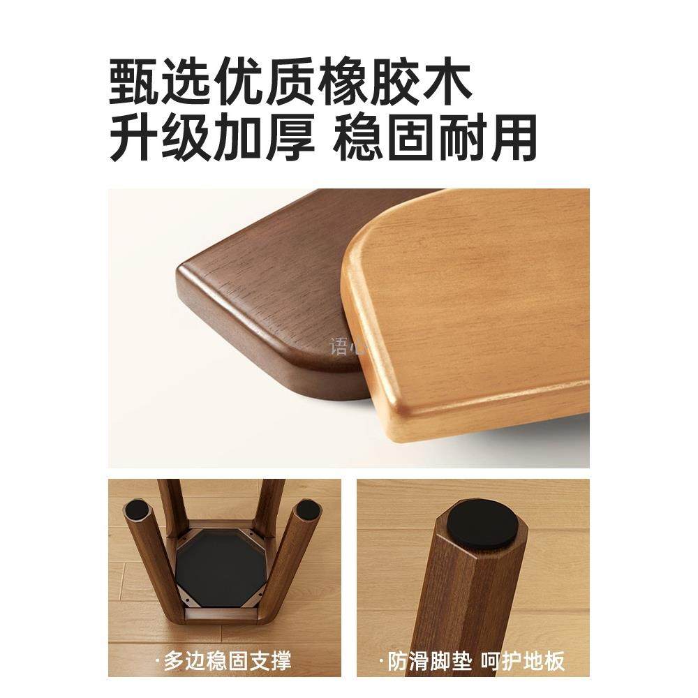 实木凳子家用用音结实耐矮凳可叠软放餐桌椅包梳319妆台凳静方凳,住宅家具,矮凳,淘宝优惠券,粉丝福利购,淘宝优惠卷