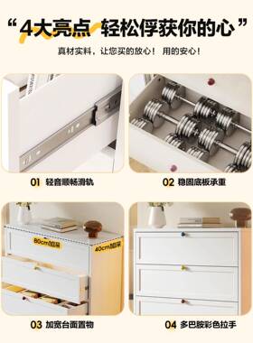 钢制4we7ee五斗柜家抽用客厅约靠墙一体铁艺简收纳柜大容量防尘物