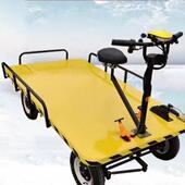 电四轮手推车拉动货31724车农场菜场搬运板平车骑市行款 工厂货物