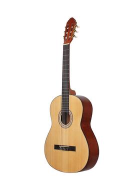 39u古典利吉他gitar学生成人初学者吉他云FZL寸杉沙比圆角木吉他