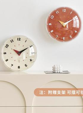 wo钟z球oo屋准创意m泡泡气TYOS125客厅挂钟艺术家装饰时2025新款