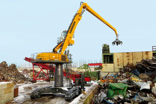 LIEBHERR 抓钢机配件 924抓钢机大臂液压锁10280072