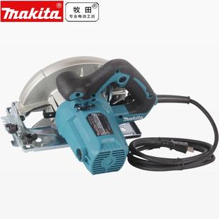 牧田M电akit圆a187锯7寸木工手提电锯HS7010切机木工倒割装 台锯