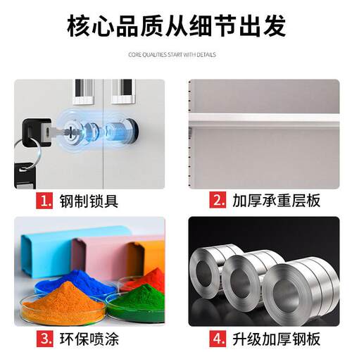 铁皮文件PLX-WJ00柜钢柜料案财柜资柜务凭证存放柜储物柜办公室家