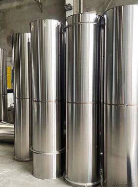 440304不锈钢焊接风道管排烟通风管设工业尘备无缝焊接不锈除钢风