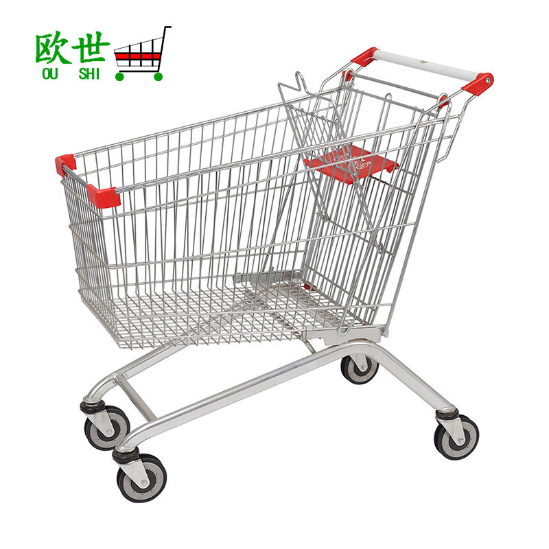 125L欧式永辉款超市手推车