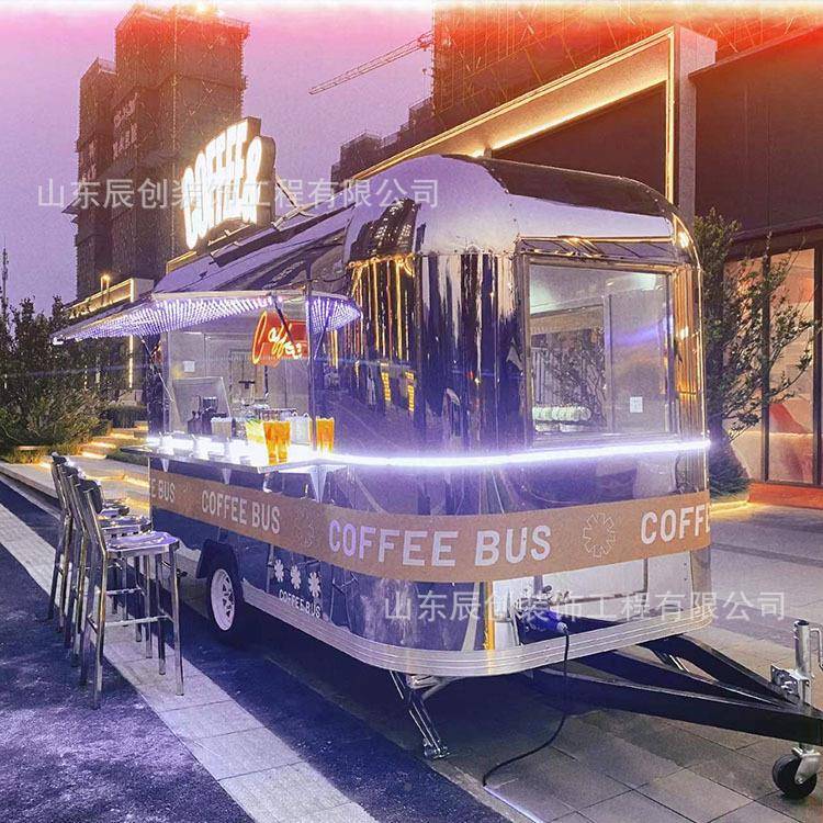 34镜面0不锈餐车可移动美式CC2202CC经典房钢厢复古款多功车能美