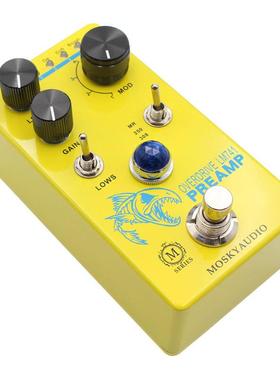 MOSYAUDIOLM741吉他效果电器过载K真前EVS级失效果器多档位PREAMP