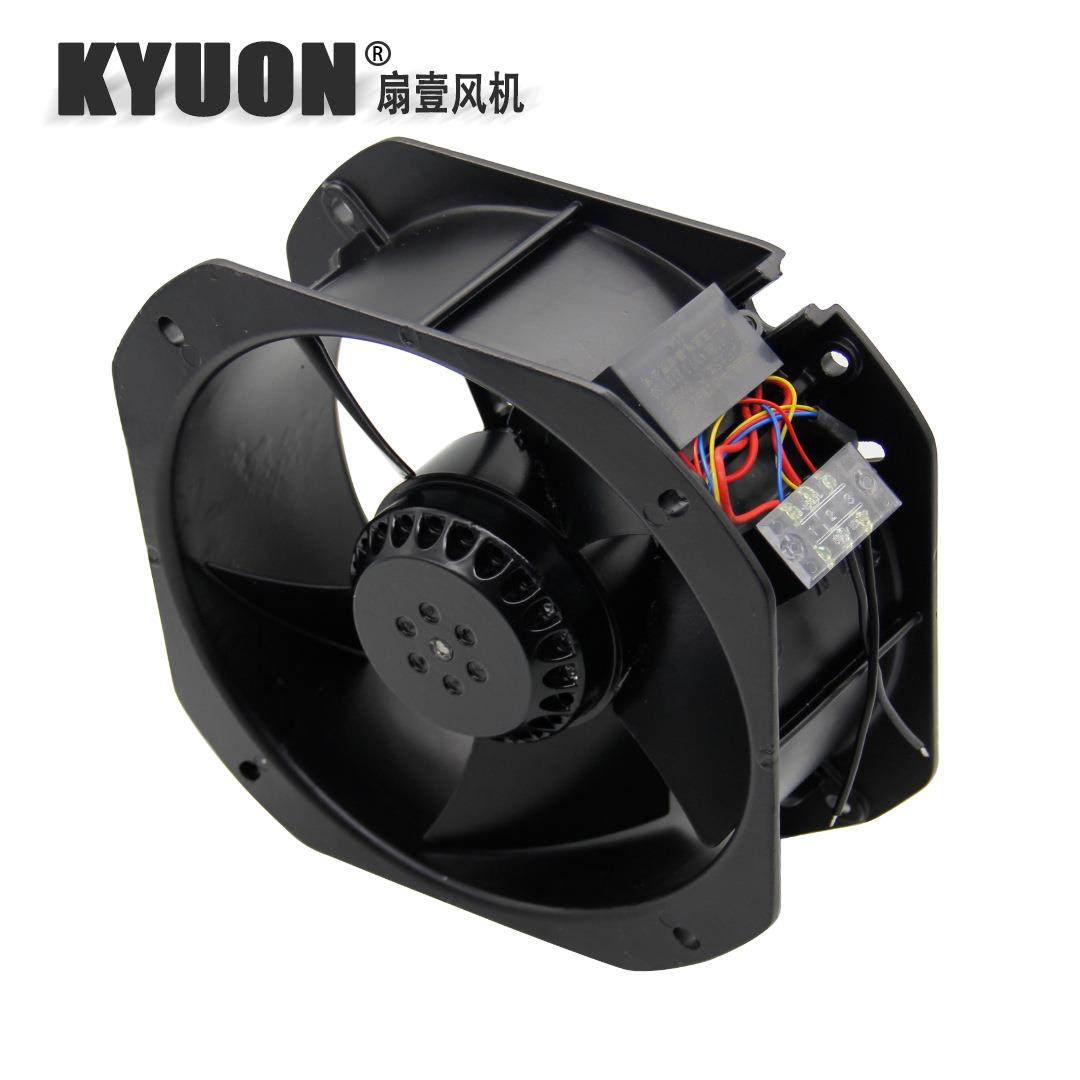 轴流风机200F-Z6220V225Y80全金属耐S高温电箱机柜散热风扇38ZHP0