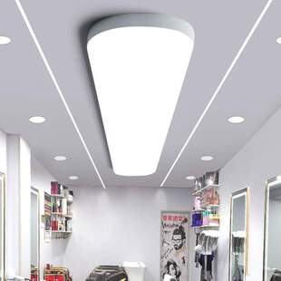 美发店无影灯超亮理发店专用灯软膜灯箱天花灯店铺网红发廊吊顶灯