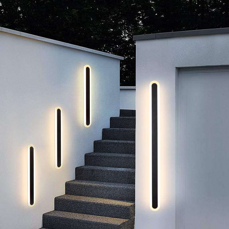 跨境LED户外防水长条LED一字型壁灯防水现代阳台别墅花园过道庭院,纺织面料/辅料/配套,纺织机械配件,淘宝优惠券,粉丝福利购,淘宝优惠卷