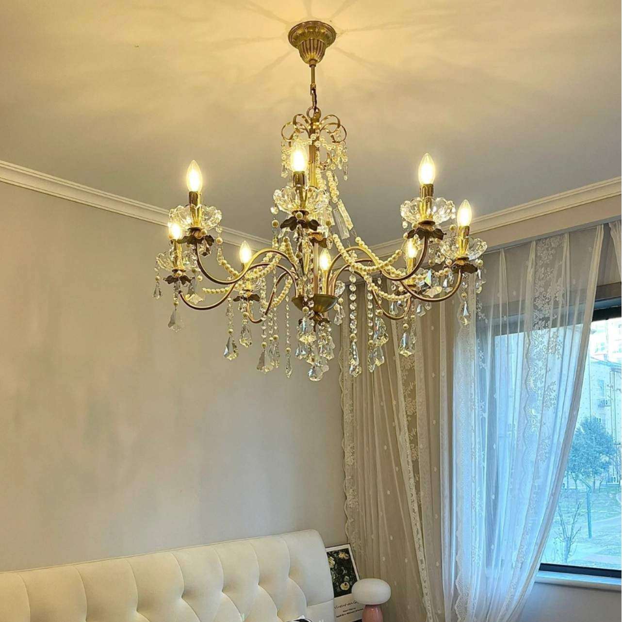法式水晶客厅吊灯美式轻奢别墅卧室灯个性创意大厅灯简约餐厅灯具,标准件/零部件/工业耗材,车间地垫,淘宝优惠券,粉丝福利购,淘宝优惠卷