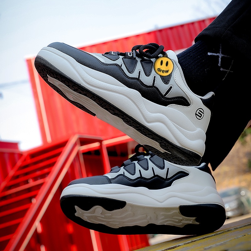 小恶魔与天使男鞋学生秋冬板鞋