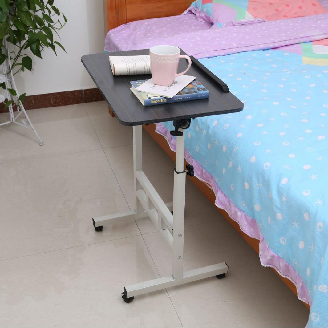 升降学习桌床边桌寝室简约床上电脑卧室懒人桌可移动办公简易书桌