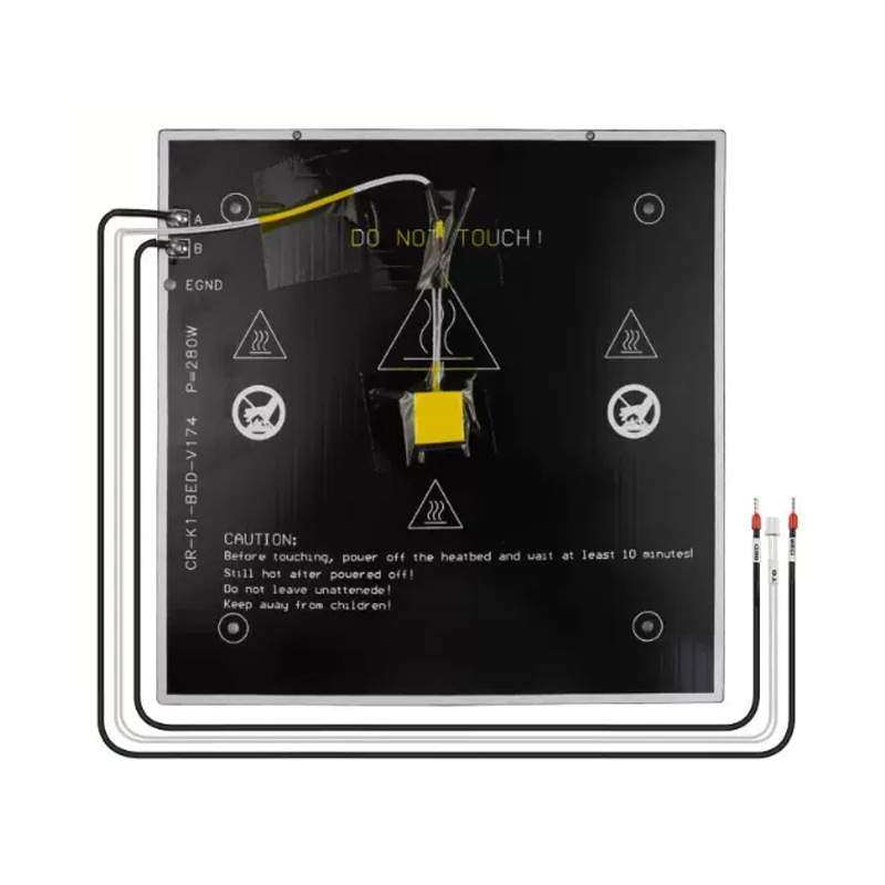 3D打印机配件创想K1铝基板热床平台套件235X235快速加热打印板套