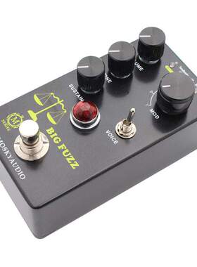 MOSKYAUDIO 电吉他单块效果器BIG FUZZ 法磁效果器 失真法兹 法滋