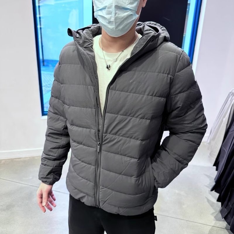 Calvin Klein 卡尔文·克莱 CK 男士加厚保暖连帽棉夹克外套上衣,运动服/休闲服装,运动T恤,淘宝优惠券,粉丝福利购,淘宝优惠卷