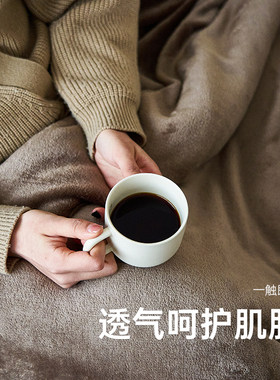 格度生活方糖抱枕两用被子办公y室折叠午睡沙发汽车枕头毯子二合