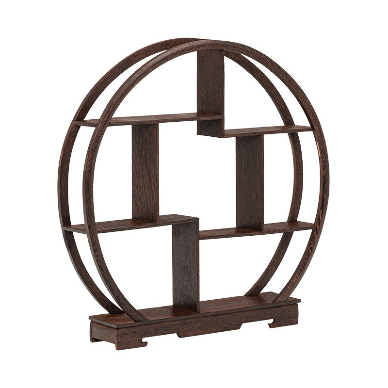 鸡翅木博古d架小多宝阁实木古玩展示架甄嬛奇石头摆件工艺品底座