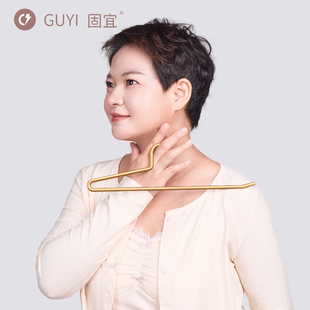 固宜26款短颈鹅型裤架肤感太空铝家用裤子专用衣架无痕挂裤子神器