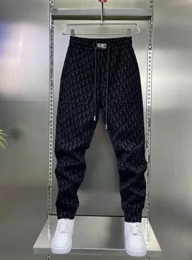 他迅男装加绒加厚百搭时尚男裤