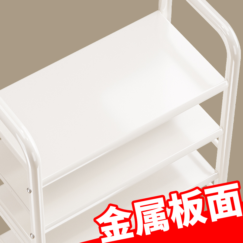 鞋架子家用门口2023新款多层室内小窄鞋架防尘出租房隔板收纳鞋柜