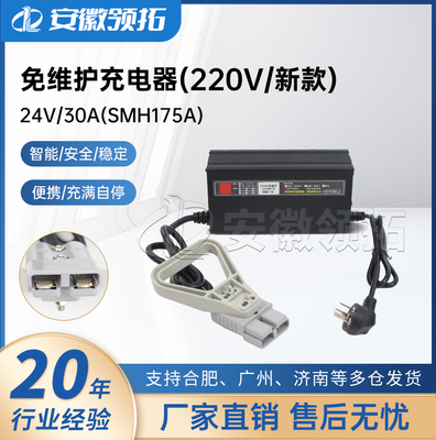 免维护充电器(220V/新款)24V/30A