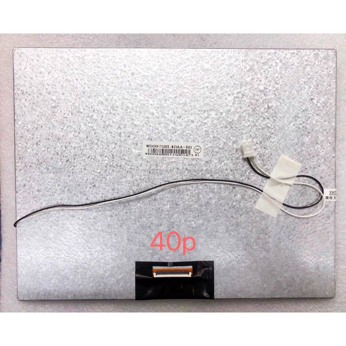 9.7寸40p车载显示屏 WD097GHL40AA-B8 液晶屏 安卓机内屏 211*164
