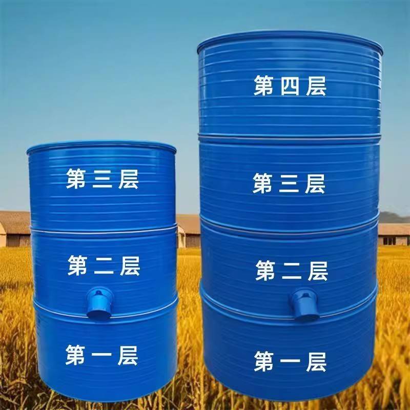 粮仓粮食囤储存仓家用谷仓大型储粮仓粮食大米稻谷储存铁皮储谷桶