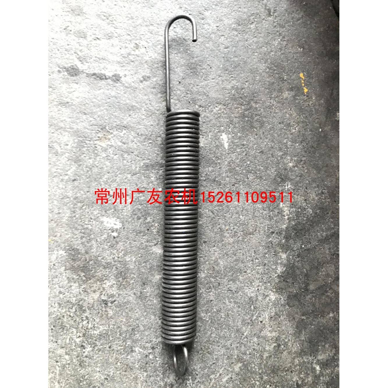 常州121 151手扶拖拉机旋耕机配件 尾轮弹簧 尾轮拉簧