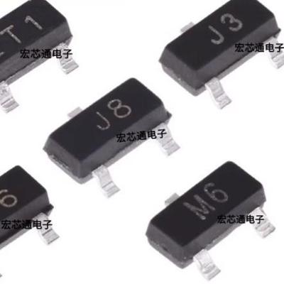 100只包邮贴片三极管1N4148W/1N5819W丝印J3Y/2TY SS8050/SS8550