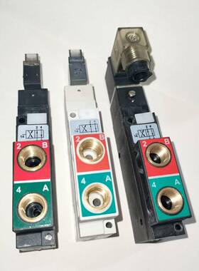 24v电磁电阀CM241-12位4通电磁阀12v气动控制阀线圈阀气动电磁阀