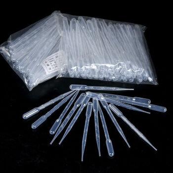 塑料吸管滴管一次性胶头3ml加长1ml2ml5ml10ml实验室刻度巴氏吸管