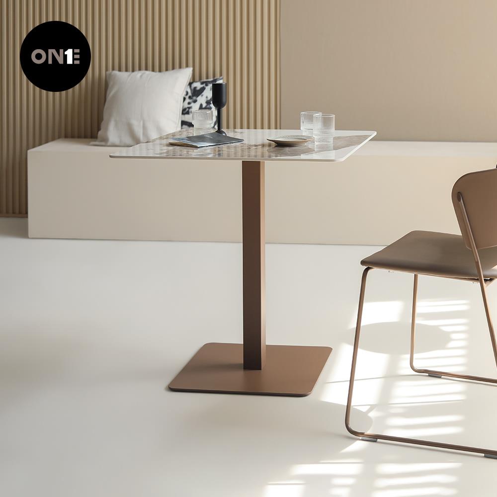 意式极简多颜色岩板餐桌家用轻奢现代简约方形小户型餐桌椅子组合