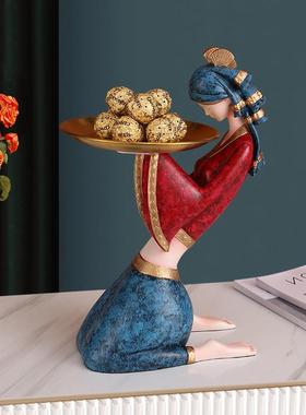 创意入户玄关钥匙收纳摆件家居饰品北欧轻奢放钥匙装饰家装饰品