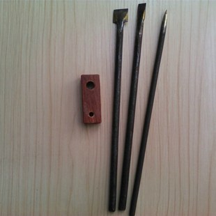 速发厂家直销端砚台手工具花铲工雕开池刀砚池雕刻刀加大耐用限时