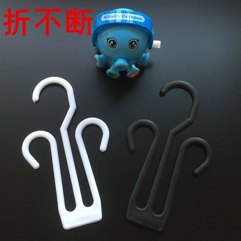 现货速发超市展示拖鞋挂钩棉毛鞋挂勾人字拖钩子塑料托鞋勾子凉鞋