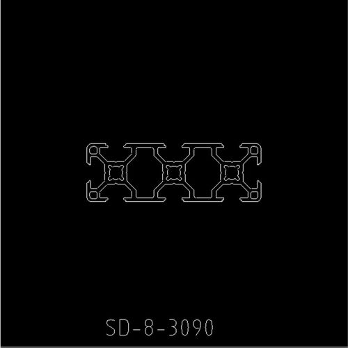 现货速发金甫工业型材00 合金支架框架0x0自动化机械操控台围栏