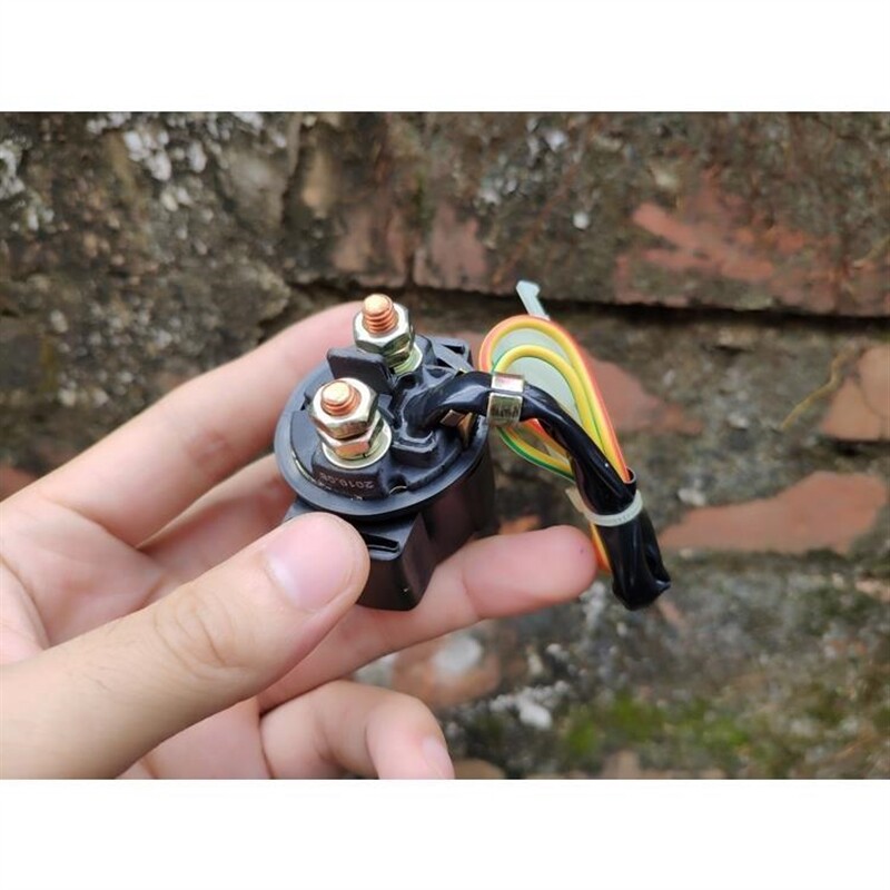 现货速发摩托车继电器12V 摩托车启动继电器 踏板车GY6马达继电器