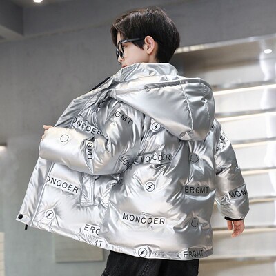 男童防水免洗羽绒棉衣2025爆款男大童棉袄新款冬季儿童棉衣加厚