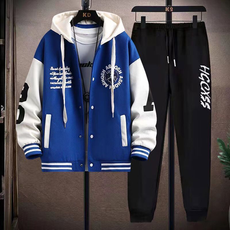 13青少年春秋款外套男孩12岁15初中学生14帅气运动套装16大童秋装