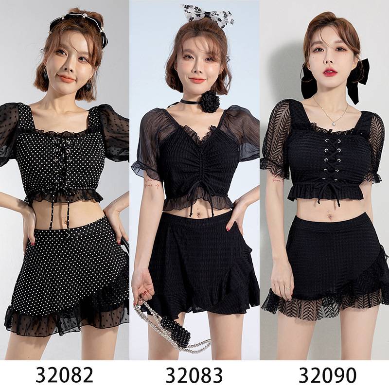 2024新韩版分体泳衣两件套女比基尼