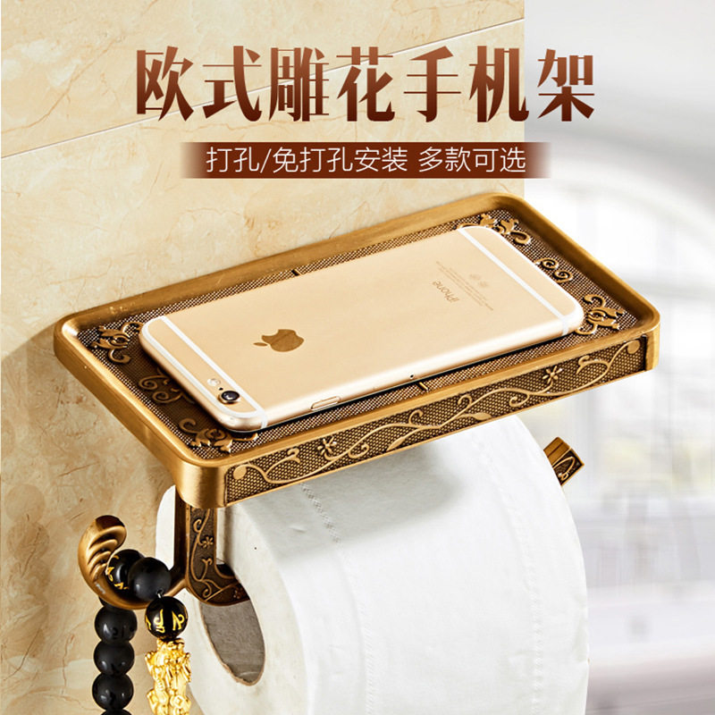欧式仿古纸巾架卷卫生间
