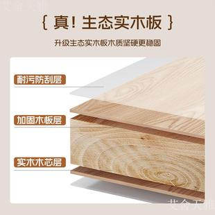 实木床头柜小型家用床边柜卧室床头收纳柜现代简约奶油风置物柜