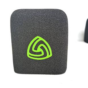 莱维特方麦240pro海绵套防尘绵防喷棉防喷网带logo标志lct249黑色