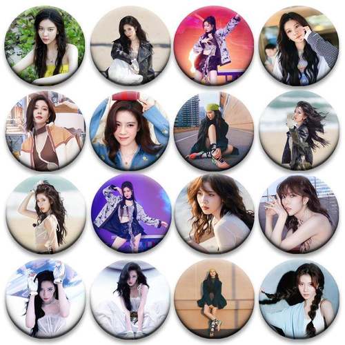 宋妍霏徽章演唱会吧唧马口铁钥匙扣书包挂件胸针58MM谷子谷圈周边