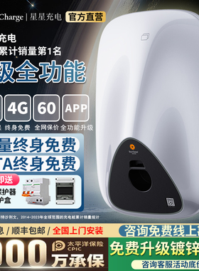 星星充电桩家用7kw/21kw新能源汽车特斯拉比亚迪理想小米SU鹏通用